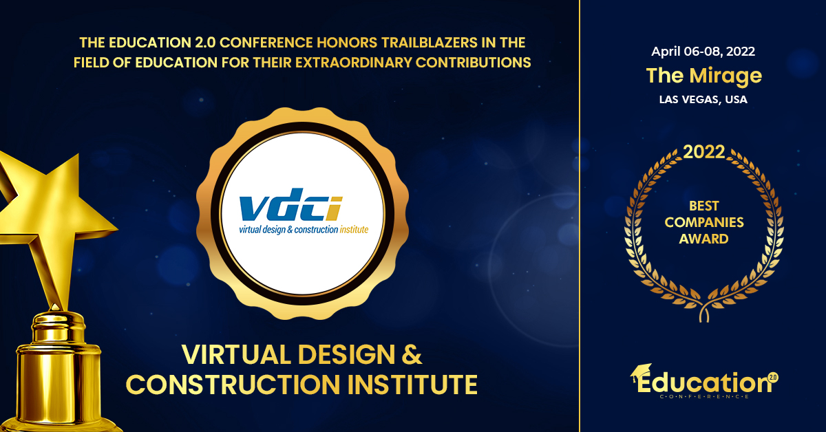 Education . Smp Companies Award Virtual Design & Construction Institute