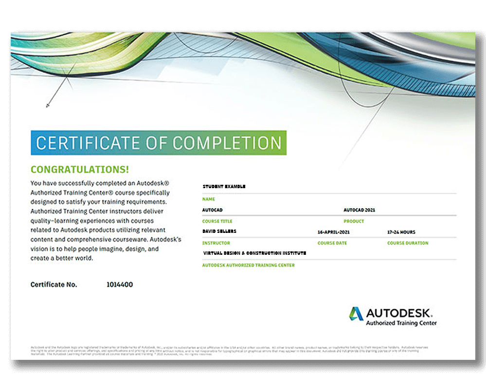 Web Certificate Autodesk Large